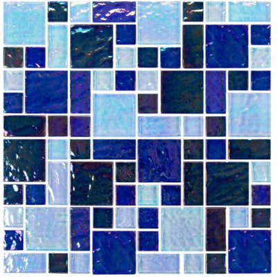 PB-XIB10 - Random Blue Blend - TileXpressions